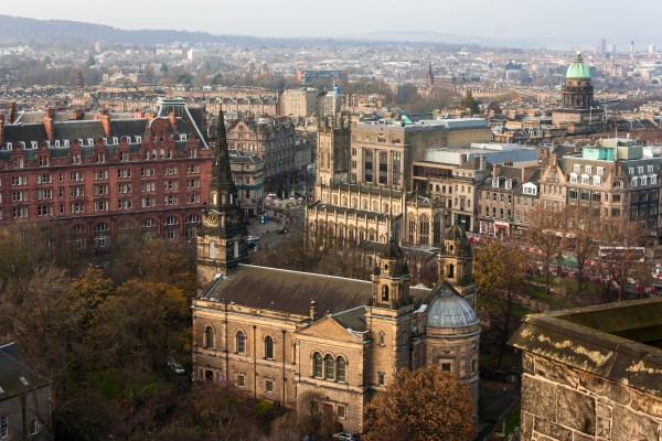 Edinburgh Castle Lookout by DLPSquared